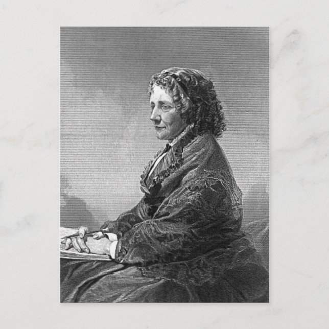 Carte Postale Harriet Beecher Stowe (Devant)