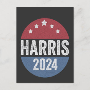 Carte Postale Harris Pour Président Élections Démocrates América