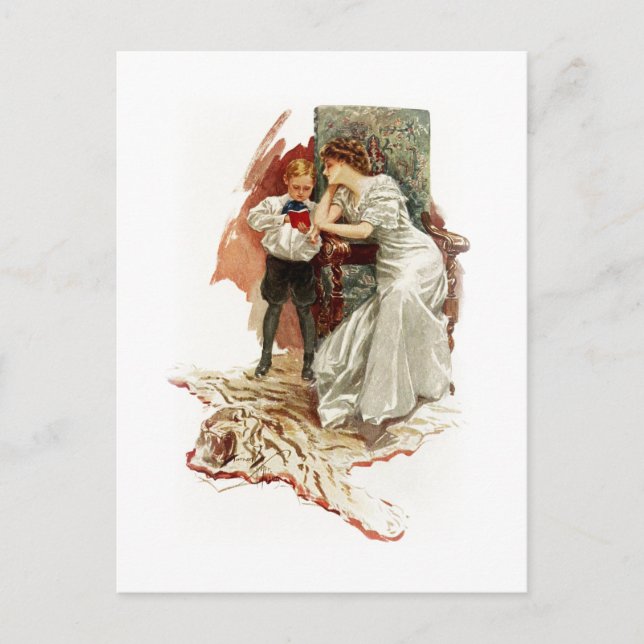 Carte Postale Harrison Fisher Hearts Desire This is My Age Book (Devant)