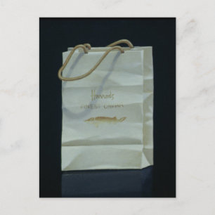 Carte Postale Harrods Sac Caviar 1989