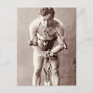 Carte Postale Harry Houdini (c.1899)
