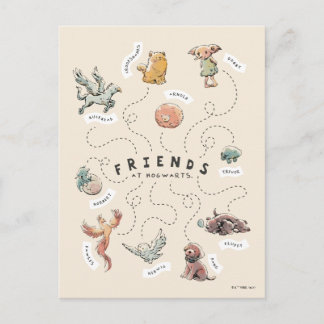 Carte Postale HARRY POTTER™ | Amis de Poudlard