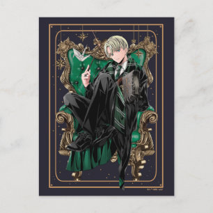 Carte Postale HARRY POTTER™ Anime Draco Malfoy Assis