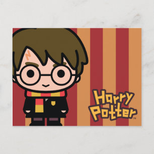 Carte Postale Harry Potter Cartoon Caractère Art