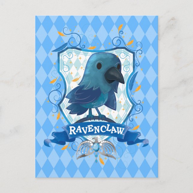 Carte Postale Harry Potter | Charmant blason de SERDAIGLE™ (Devant)