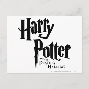 Carte Postale Harry Potter et le logo des hirondelles mortelles 