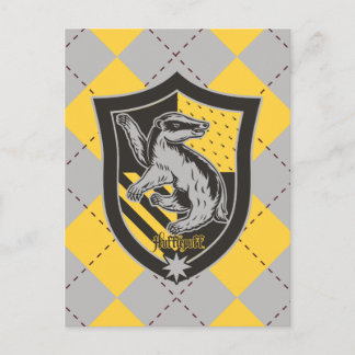 Carte Postale Harry Potter | Fierté de la maison Poufsouffle