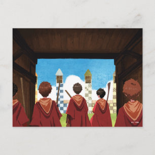 Carte Postale HARRY POTTER™ & GRYFFINDOR™ QUIDDITCH™ Team