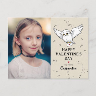 Carte Postale Harry Potter | Hedwig Joyeuse Saint-Valentin