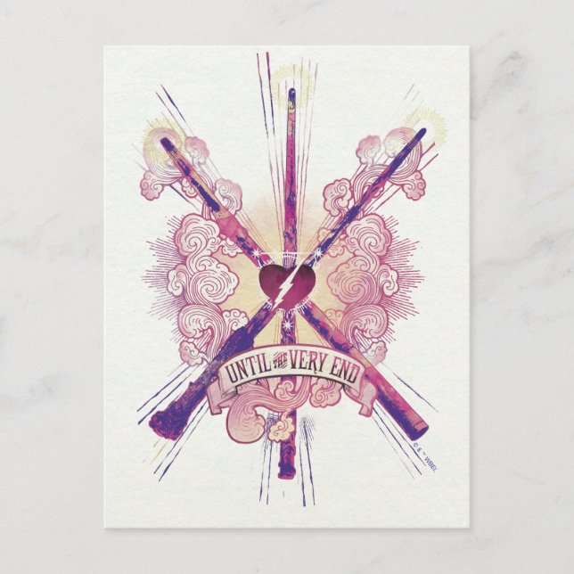 Carte Postale Harry Potter | Jusqu'à la toute fin (Devant)