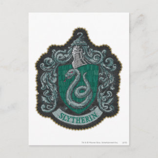 Carte Postale Harry Potter | Retro Mighty Slytherin Crest
