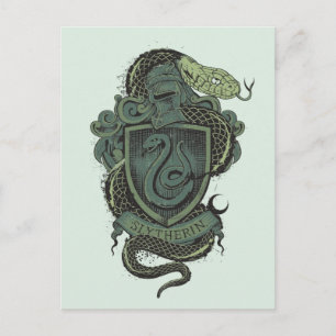 Carte Postale Harry Potter Slytherin Crest