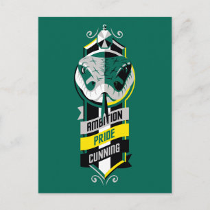 Carte Postale Harry Potter   SLYTHERIN™ House Traits Sigil
