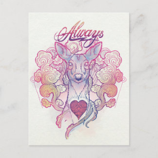 Carte Postale Harry Potter Spell | "Always" Doe Patronus