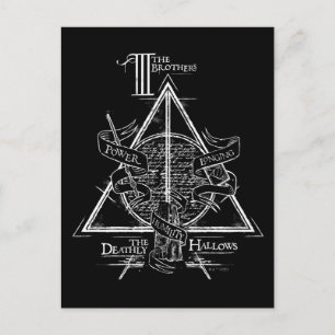 Carte Postale Harry Potter Spell   HAUTEUR DE MORT Graphique