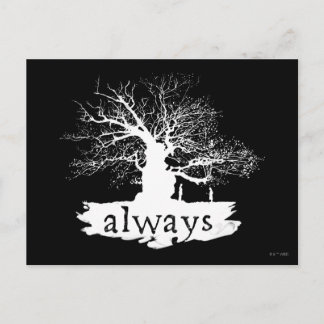 Carte Postale Harry Potter Spell| Toujours citer la silhouette