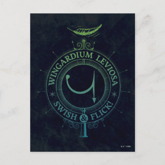 Carte Postale Harry Potter Spell | Wingardium Leviosa Graphic
