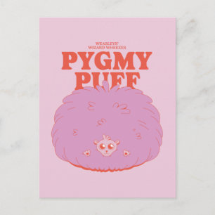 Carte Postale HARRY POTTER™   Weasley's Wizard Pygmy Puff