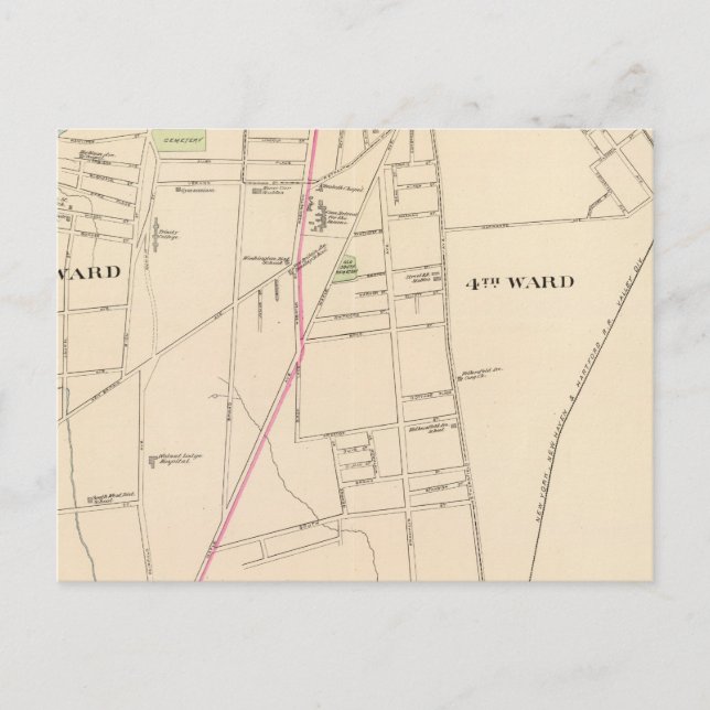Carte Postale Hartford, Connecticut (Devant)