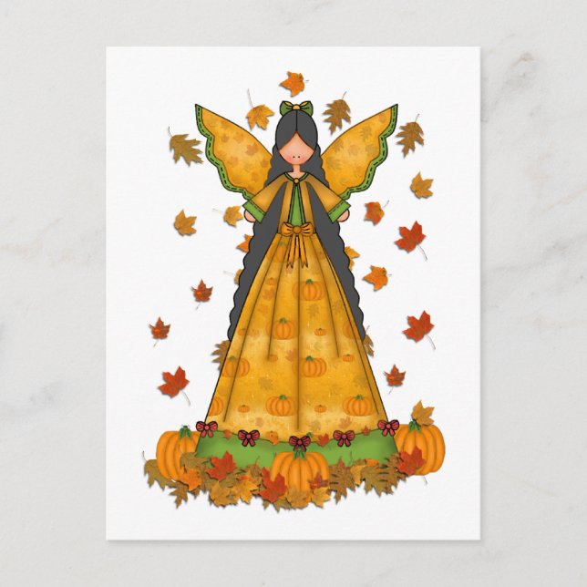 Carte postale Harvest Angel Thanksgiving (Devant)