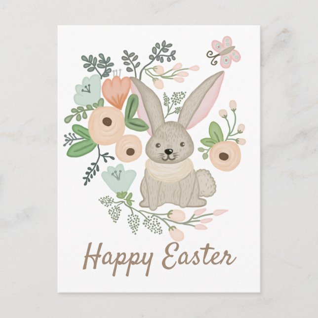 Carte Postale Hase im Busch (Devant)