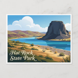 Carte Postale Hat Rock State Park Umatilla Oregon