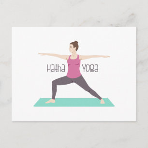 Carte Postale Hatha Yoga