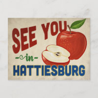 Hattiesburg Mississippi Apple - Vintage voyage