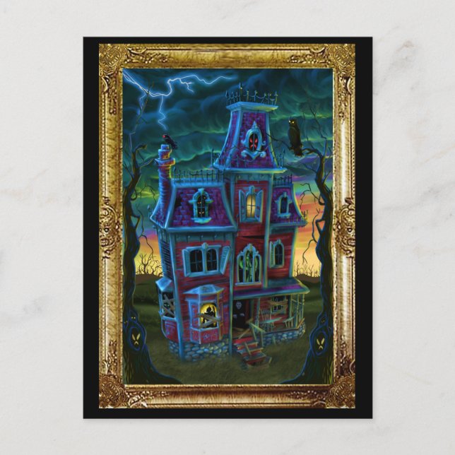 Carte postale Hauné House Portrait (Devant)