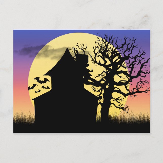 Carte postale Haunted House Afternoon (Devant)