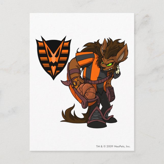 Carte Postale Haunted Woods Team Capitaine 1 (Devant)