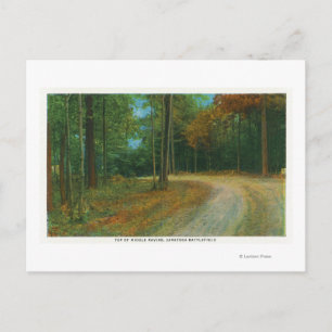 Carte Postale Haut du Ravin moyen du champ de bataille de Sarato