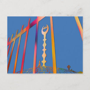 Carte Postale Haut d'une mosquée