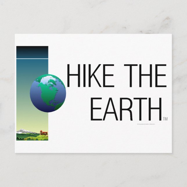 Carte Postale HAUT Randonnée Sur Terre (Devant)
