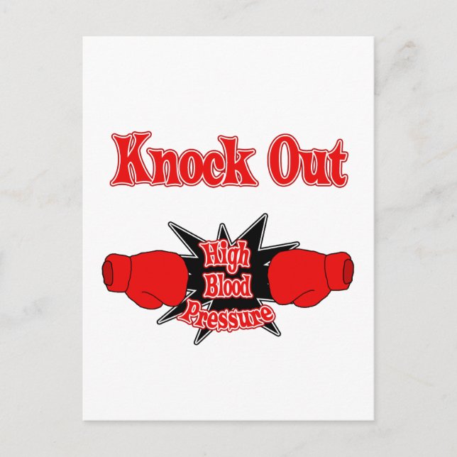 Carte Postale Haute pression artérielle (Devant)