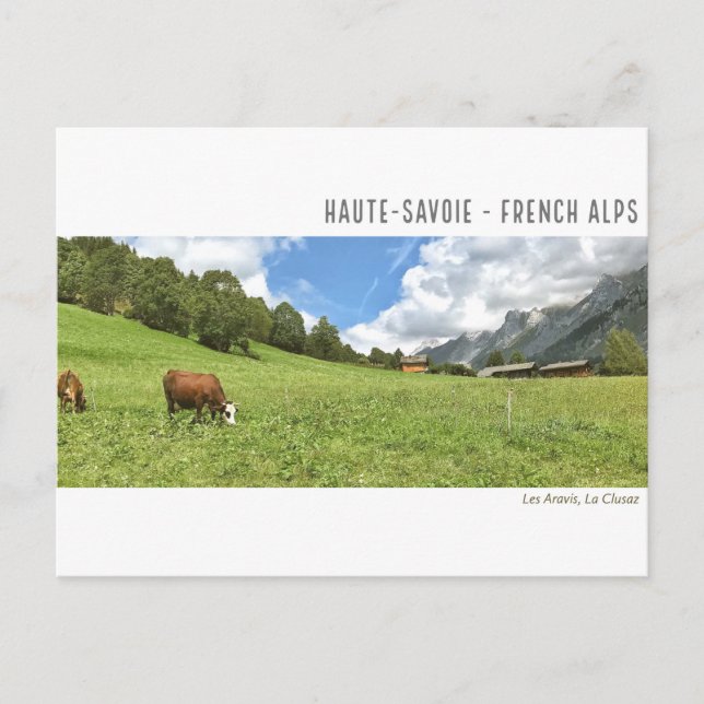 Carte postale Haute-Savoie (Devant)