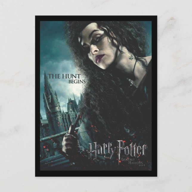 Carte Postale Hauteurs mortelles - Bellatrix Lestrange 2 (Devant)