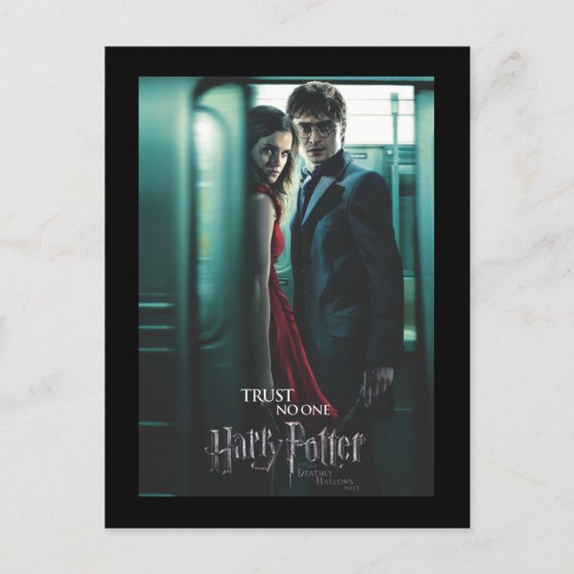 Carte Postale Hauteurs mortelles - Harry et Hermione (Devant)