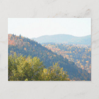 Carte Postale Hauts sommets Adirondacks Forêt Montagnes d'automn