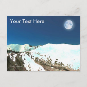 Carte Postale Hauts sommets - Air léger