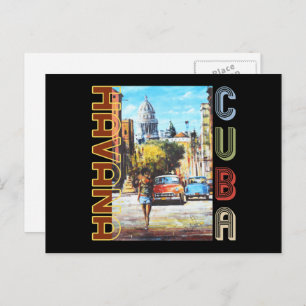 Carte Postale Havana Cuba Art - Capitale nationale