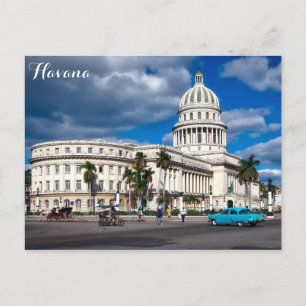 Carte Postale Havana Cuba Photo de voyage