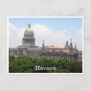 Carte Postale havana el capitolio