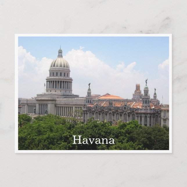 Carte Postale havana el capitolio (Devant)