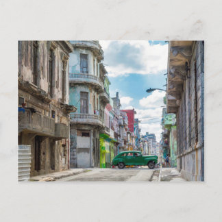 Carte Postale Havana Street Car Cuba Voyage Photographie