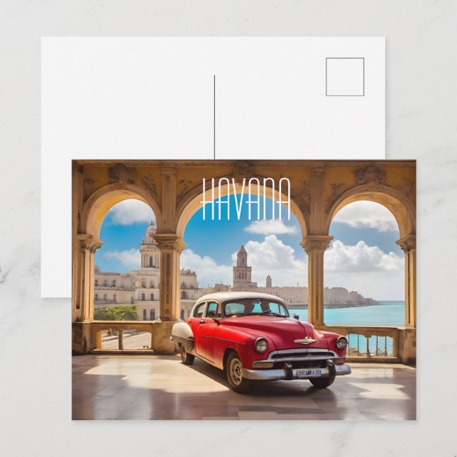 Carte Postale Havane Cuba (Devant / Derrière)