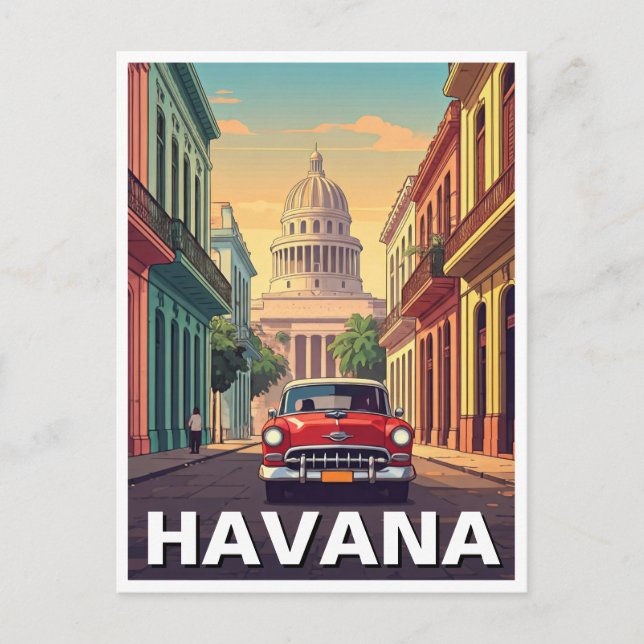 Carte Postale Havane Cuba (Devant)
