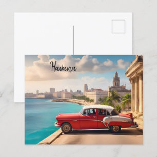 Carte Postale Havane Cuba