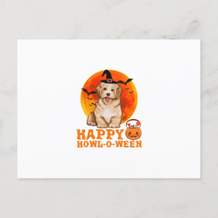 Carte Postale Havanese Dog Halloween Happy