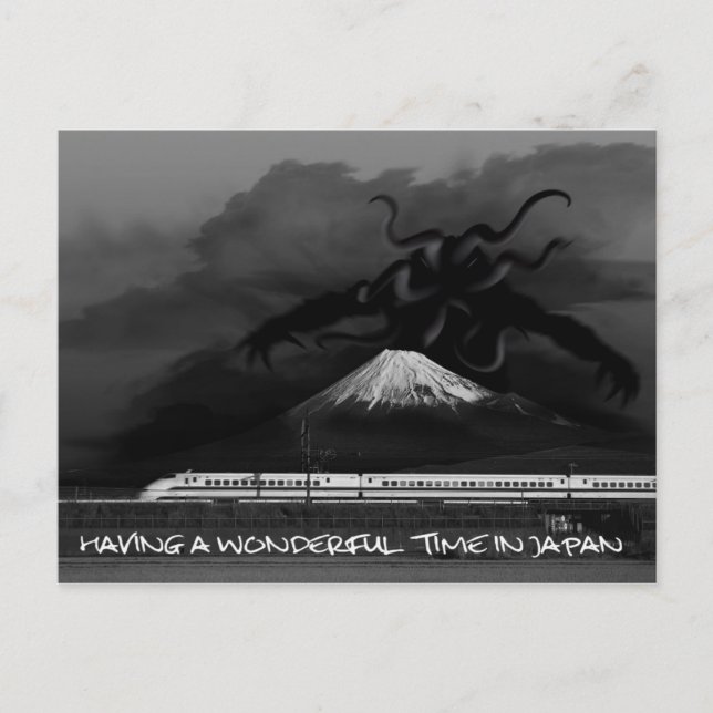 Carte Postale Having a wonderful time in Japan (Devant)